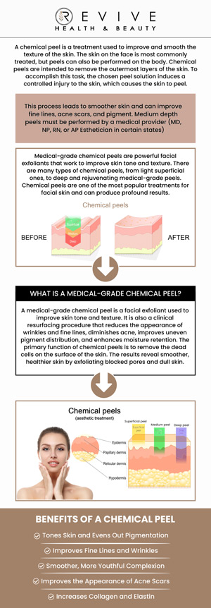 At ABC Health and Beauty, we offer expert chemical peel treatments to rejuvenate your skin and enhance your natural glow. Our team specializes in customizing chemical peels to address various skin concerns, from acne scars to fine lines and hyperpigmentation. Using advanced techniques and the highest quality products, we ensure your treatment is safe, effective, and tailored to your skin type. For more information, contact us or schedule an appointment online. We are conveniently located at 11500 State Hwy 121, Los Altos, CA 123456. 