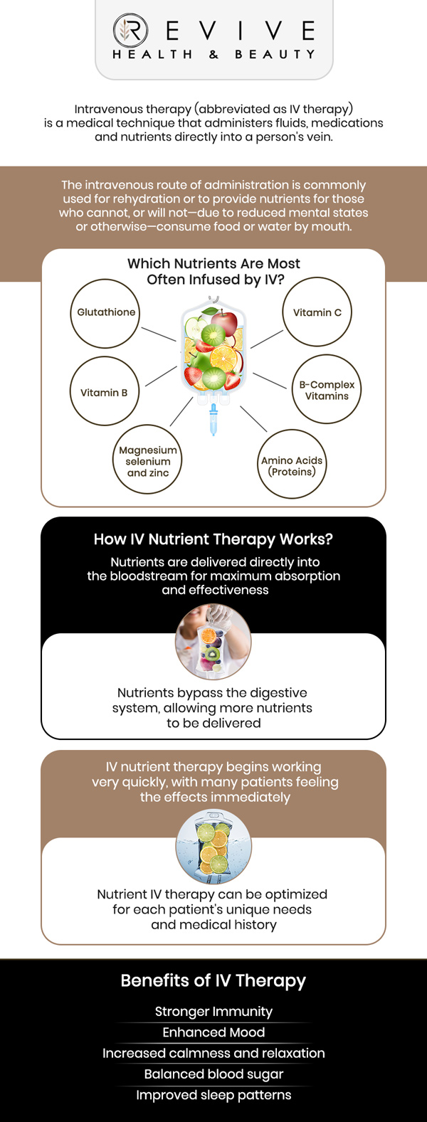 At ABC Health & Beauty, we provide specialized nutritional IV infusions to enhance your health and wellness. Melanie Hall and our expert team customize each infusion to address your specific needs, helping you feel revitalized and energized. Whether you're looking to improve hydration, boost immunity, or replenish essential nutrients, our nutritional IV therapy is designed to help you achieve optimal health. Contact us today or book an appointment online. We are conveniently located at 123 ABC Ave Suite A, Los Altos, CA 123456.